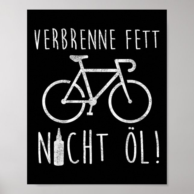 Ebike Cyclist Bicycle Pendant Umwelt Prote Poster (Vorne)