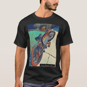 eBike geparkt in der Fahrstraße T-Shirt