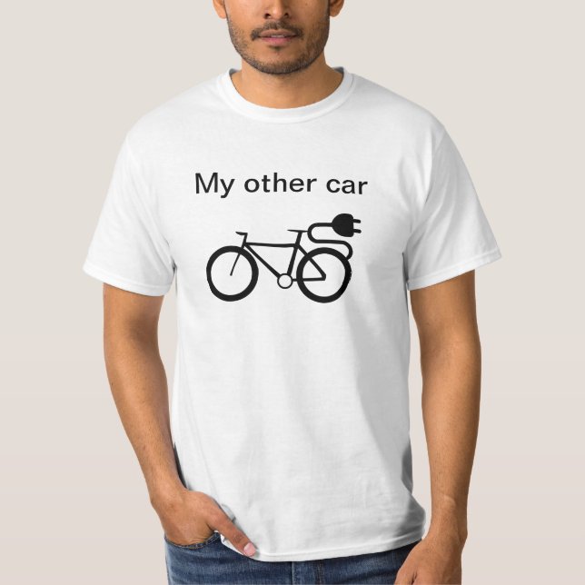 EBike mein anderes Auto ist ein Ebike T - Shirt (Vorderseite)