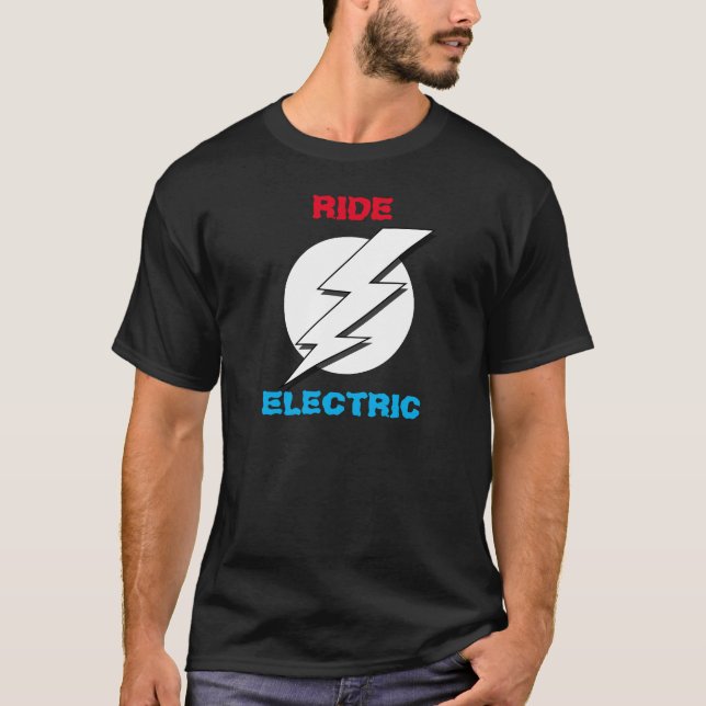 Ebike Tshirt Electric Bike Shirt (Vorderseite)