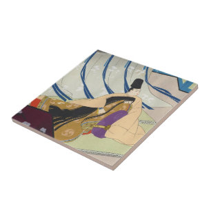 Ebina Masao Genji japanische orientalische Kunst Fliese