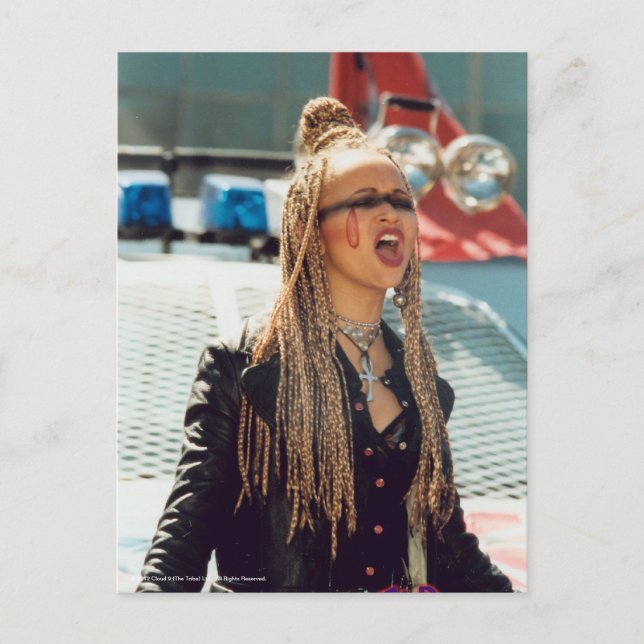 Ebony Der Stamm Postkarte (Vorderseite)