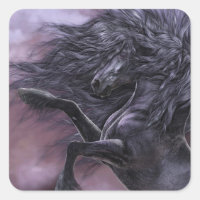Ebony Fire Stickers