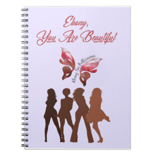 Ebony Inspirational Journal Notizblock