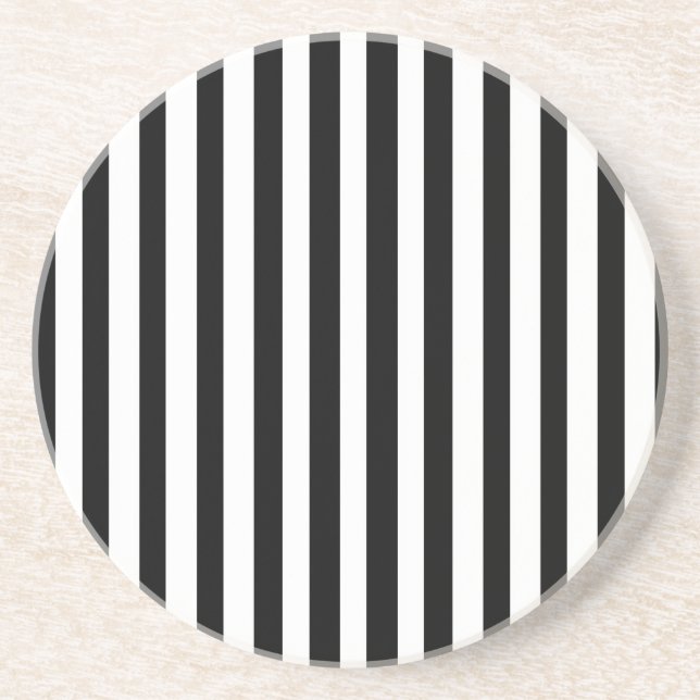 Ebony Snow Getränkeuntersetzer (Vorne)