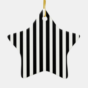 Ebony Snow Keramik Ornament