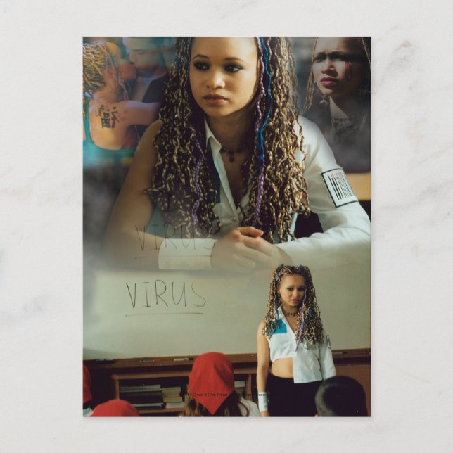 Ebony vor dem Virus Postkarte (Vorderseite)