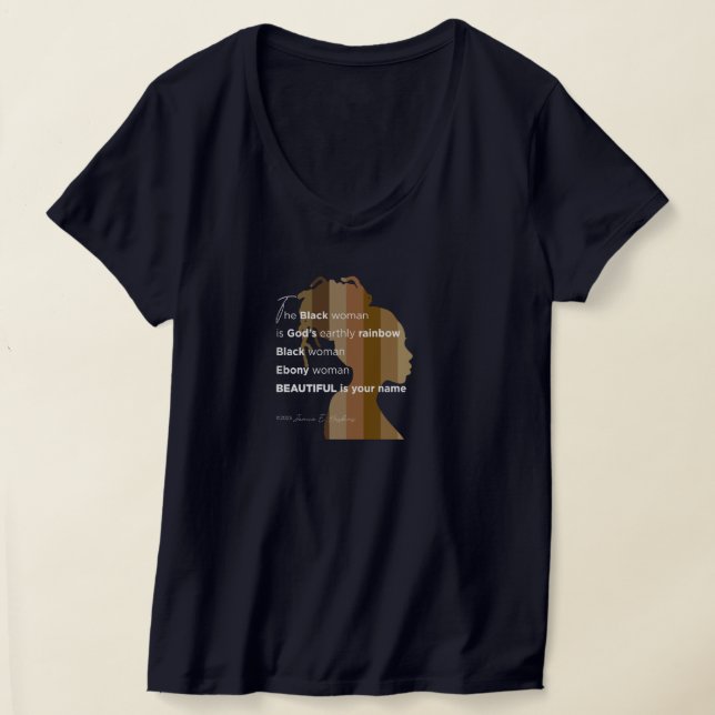 "Ebony-Woman" T-Shirt (Ablage )
