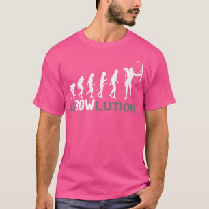 Ebowlution Evolution Bogenschütze Bogenschießen Bo T-Shirt