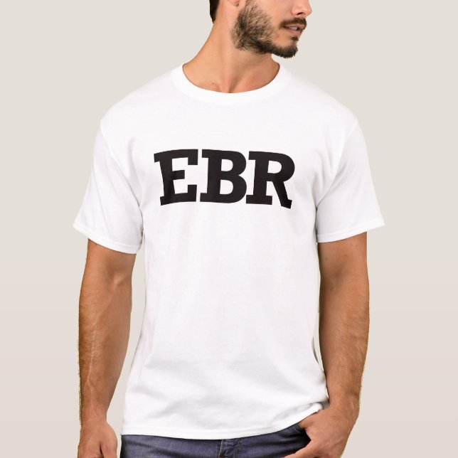EBR - Schlechtes schwarzes Gewehr T-Shirt (Vorderseite)