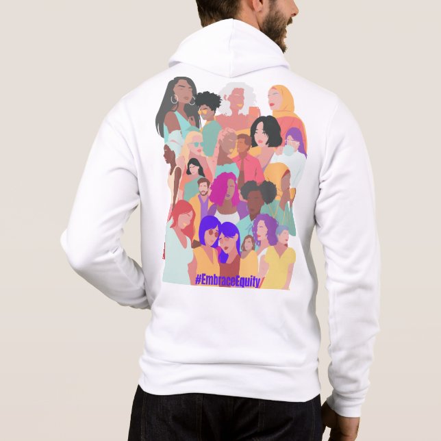 Ebrace Equity - Glücklicher Frauentag 2023 Hoodie (Rückseite)