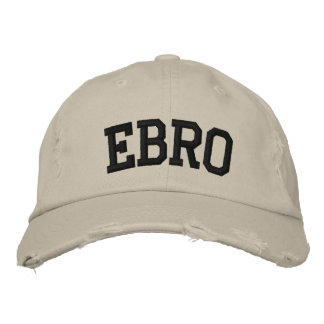 Ebro bestickter Hut