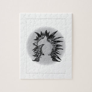 EBT SchachRitter Moderne Kunstdarstellung Puzzle