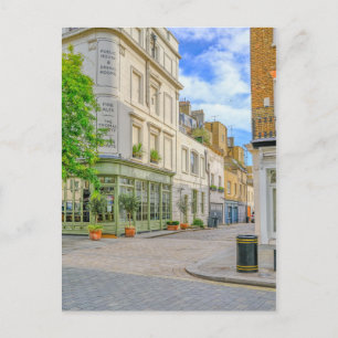 Ebury Mews, Belgravia, London Postcard Postkarte