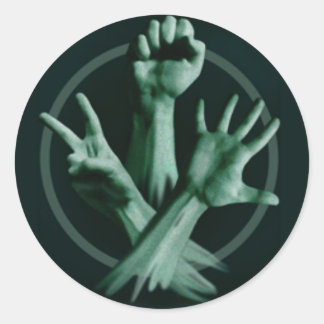 EC-Logo-Aufkleber (klein) Runder Aufkleber