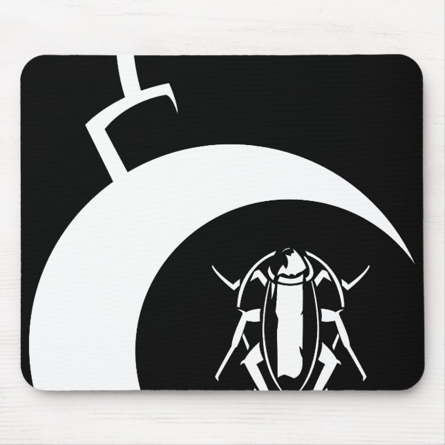 EC (weiße Bombe) nahes hohes Mousepad (Vorne)