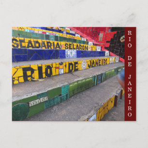 Ecadaria selarón rio postkarte