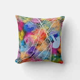 Ecatepec de Morelos Mexico City Karte Kissen