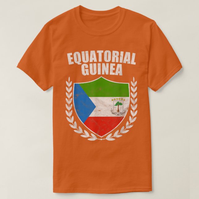 Ecatorial Guinea I Ecuadorial Guinea  T-Shirt (Design vorne)