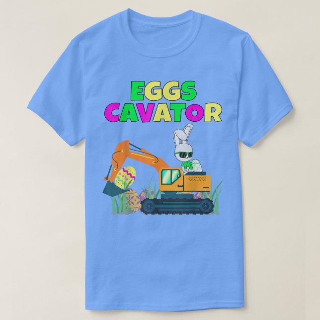 Ecavator Oaster Bunny Egg Cavator Kinder Kleinkind T-Shirt (Design vorne)