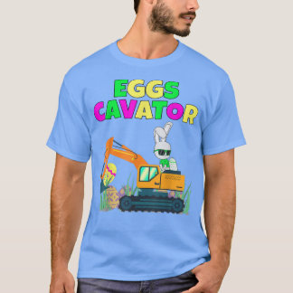 Ecavator Oaster Bunny Egg Cavator Kinder Kleinkind T-Shirt