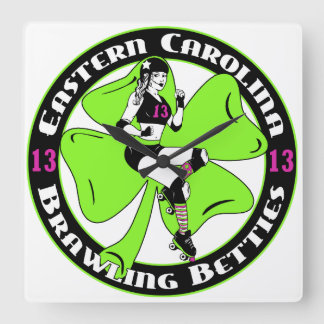 ECBB quadratische Uhr