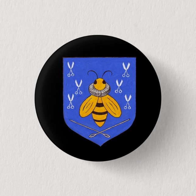 ECBee Knopf Button (Vorderseite)