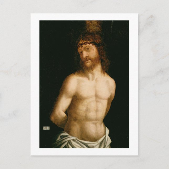 Ecce Homo, 1474 (Panel) Postkarte (Vorderseite)