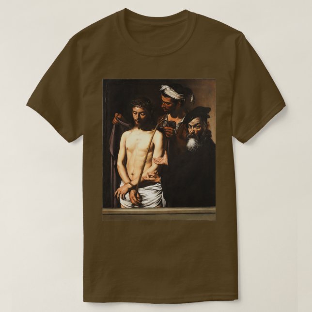 Ecce Homo By Caravaggio 1605 T-Shirt (Design vorne)