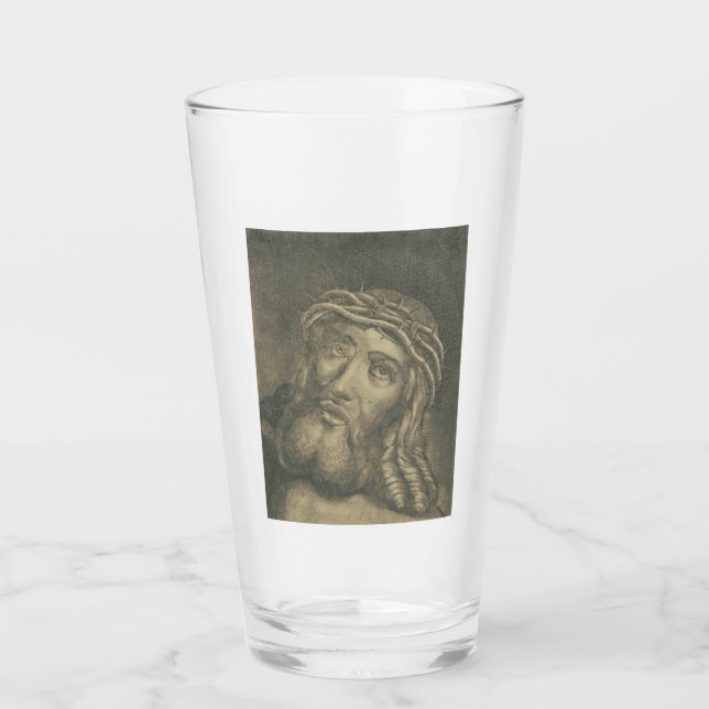 Ecce homo Heiliges Gesicht Jesu Glas (Vorderseite)