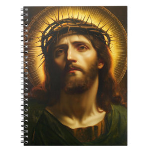 Ecce Homo Jesus Christus mit Dornenkrone Notizblock