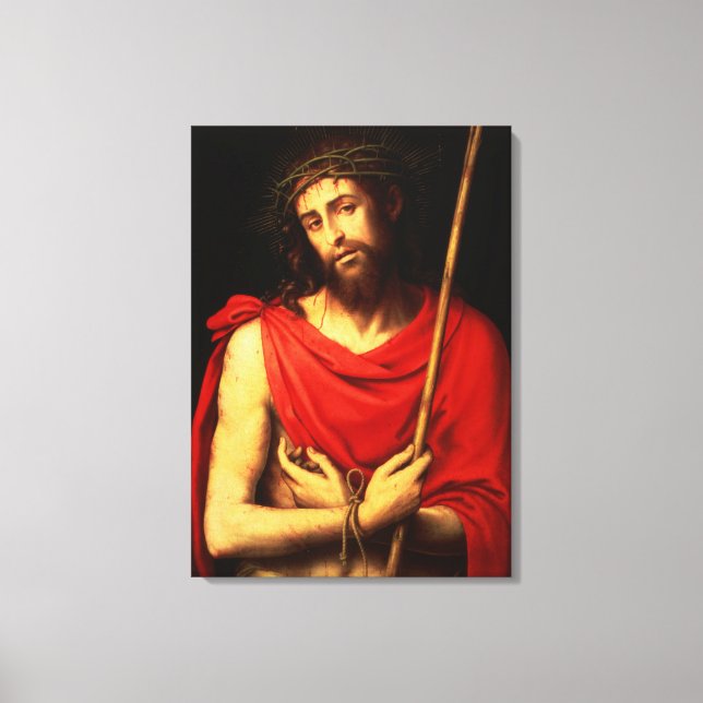 Ecce Homo Leinwanddruck (Vorderseite)