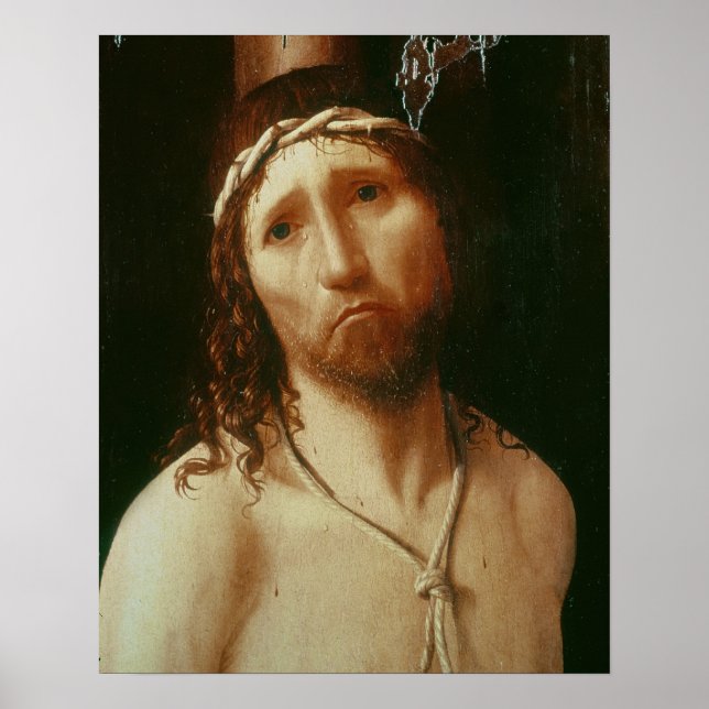 Ecce Homo (Öl auf Tafel) Poster (Vorne)