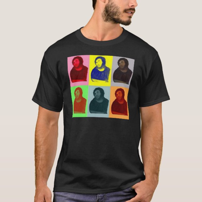 Ecce Homo - Pop-Kunst-Art T-Shirt (Vorderseite)