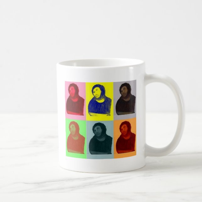 Ecce Homo - Pop-Kunst-Art Tasse (Rechts)