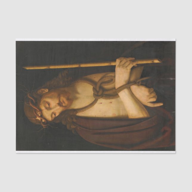 Ecce Homo von Andrea Solari Seidenpapier (Vorderseite)