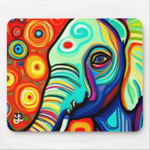Eccentric Elephant Mousepad