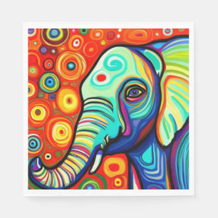 Eccentric Elephant Serviette
