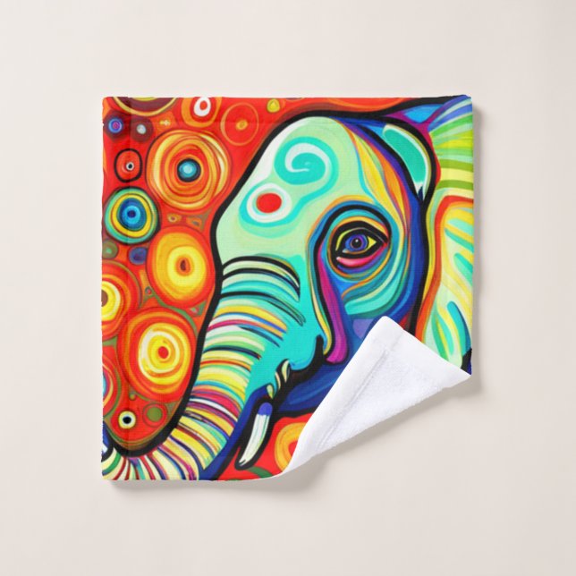 Eccentric Elephant Waschlappen (Waschlappen)