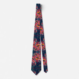 Eccentric Phoenix Satin Paisley Neck Tie Krawatte