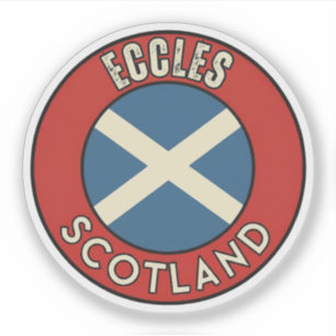 Eccles, Schottland Aufkleber