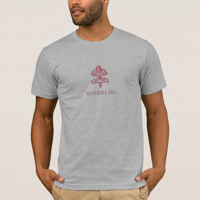 ECCLESIA DEI GROSSES CAMISA T-Shirt (Vorderseite)