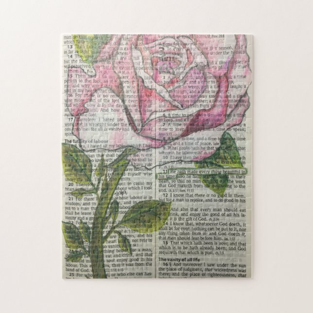 Ecclesiastes 3:11 - Er macht alles schön Puzzle (Vertikal)