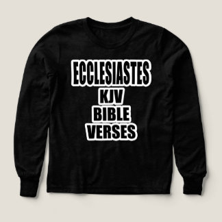 Ecclesiastes KJV Bibelverse Quadratische Typografi
