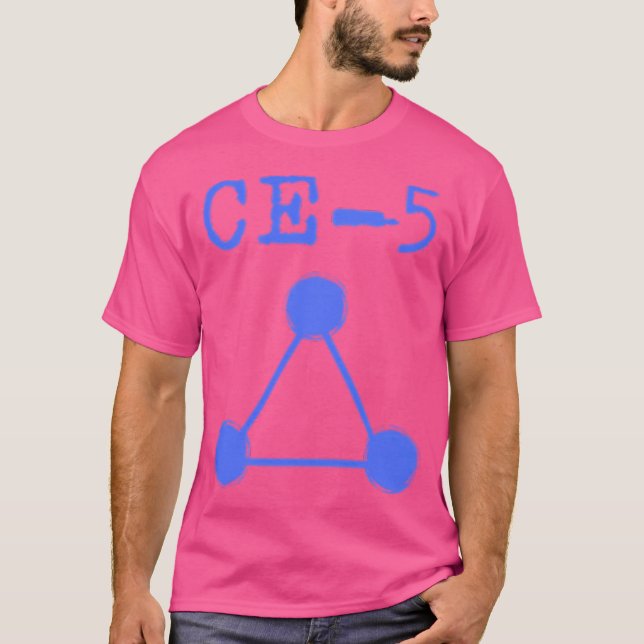 ECE-5 Ce5 Serie 7A - Crop Circle - Blue T-Shirt (Vorderseite)