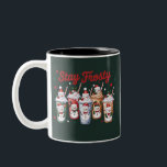 Eced Coffee Bleibe Frosty Christmas Snowman Xmas Zweifarbige Tasse<br><div class="desc">Eced Coffee Bleibe Frosty Christmas Snowman Xmas</div>