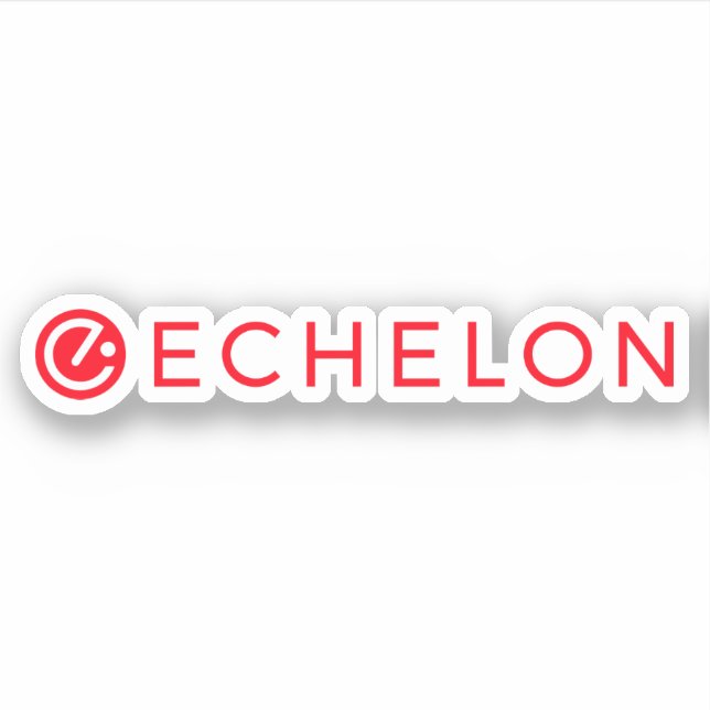 Echelon-Logo Aufkleber (Vorderseite)