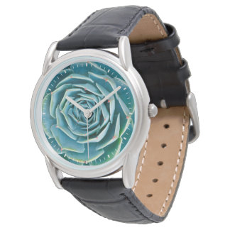 Echeveria-Rosette, Geheimgarten von Marrakesch Armbanduhr