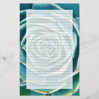 Echeveria-Rosette, Geheimgarten von Marrakesch Briefpapier