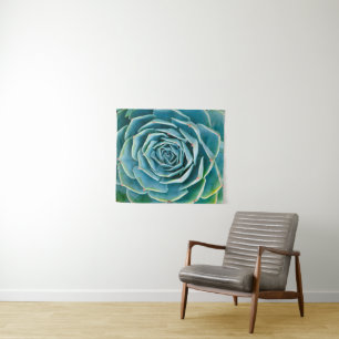 Echeveria-Rosette, Geheimgarten von Marrakesch Wandteppich